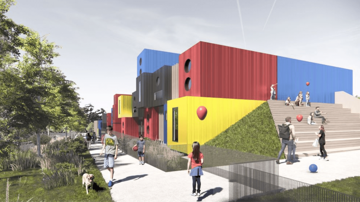 Naujam darželiui Jeruzalės rajone – 12 architektūrinių idėjų 10