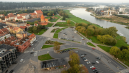 Kaunas laukia architektų idėjų: naujas pastatas, požeminė aikštelė prie pilies ir žalia erdvė virš jos 1