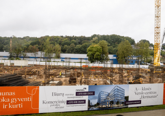 Sparčiausia NT plėtra Kaune – kairiajame Nemuno krante: į SBA vystomą rajoną investuos per 250 mln. eurų