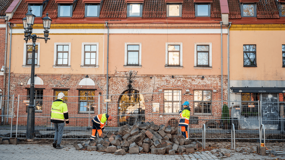 Kaune startavo Rotušės aikštės rekonstrukcija