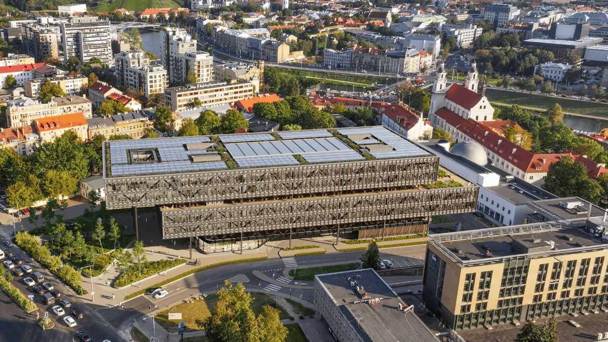 Sostinės CBD statomam verslo centrui suteiktas išskirtinis pavadinimas 