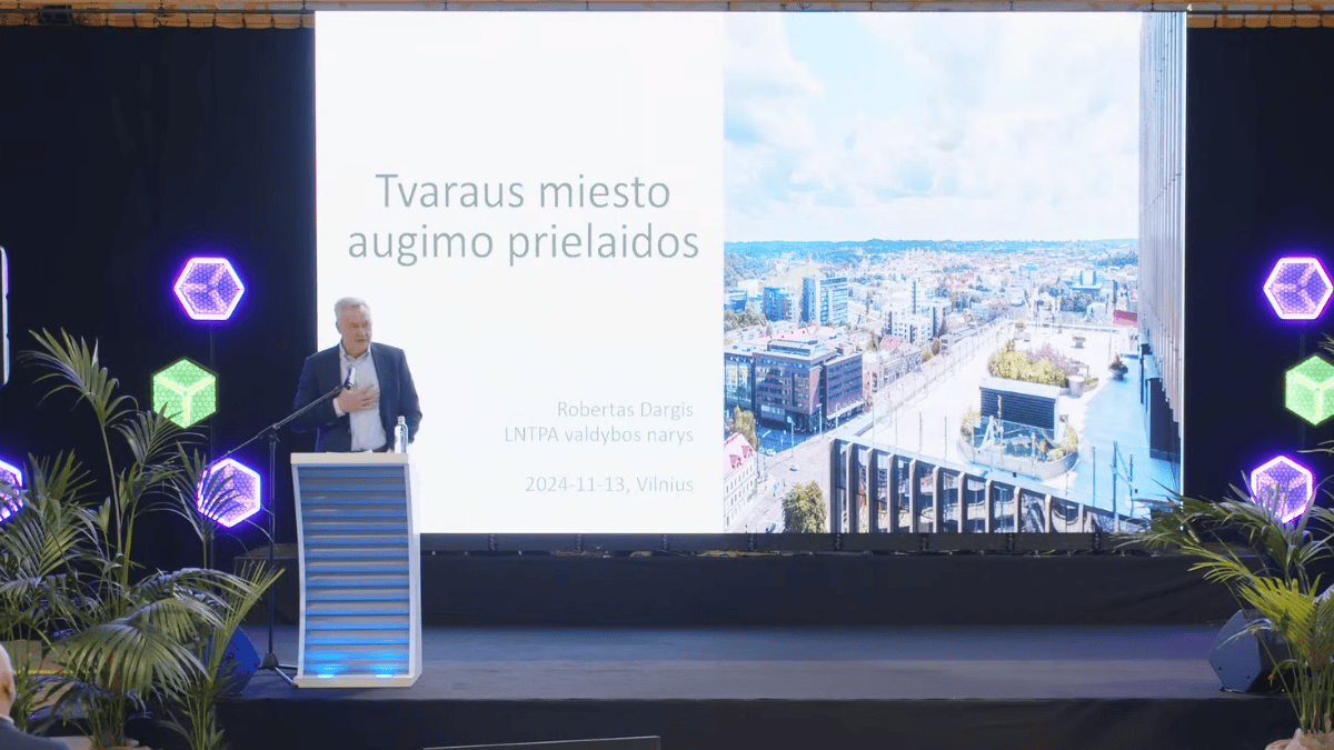 LNTPA valdybos narys R. Dargis: miesto lyderiai turi matyti, kokį miestą jie nori sukurti 1