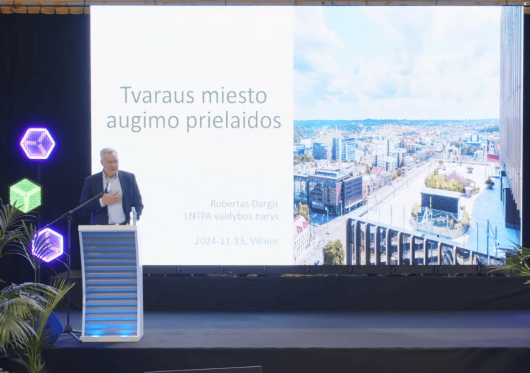LNTPA valdybos narys R. Dargis: miesto lyderiai turi matyti, kokį miestą jie nori sukurti