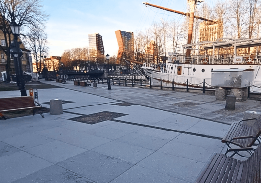 Aikštė prie „Meridiano“ įgavo naują veidą