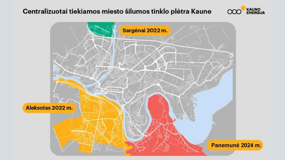 Istorinis žingsnis: prie centralizuoto šilumos tinklo prijungus Panemunę, visame Kaune – žalia šiluma (VIDEO) 6