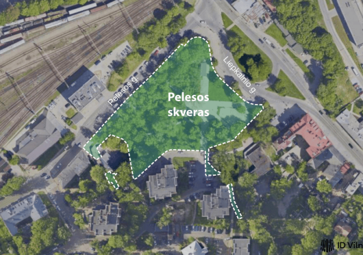 Vilniuje nuo pavasario bus atnaujinama netoli geležinkelio stoties esanti viešoji erdvė