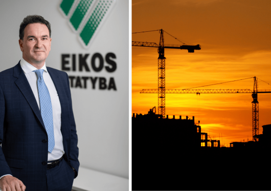 „EIKOS statybos“ planuose - ambicingi projektai ir augantis darbuotojų skaičius