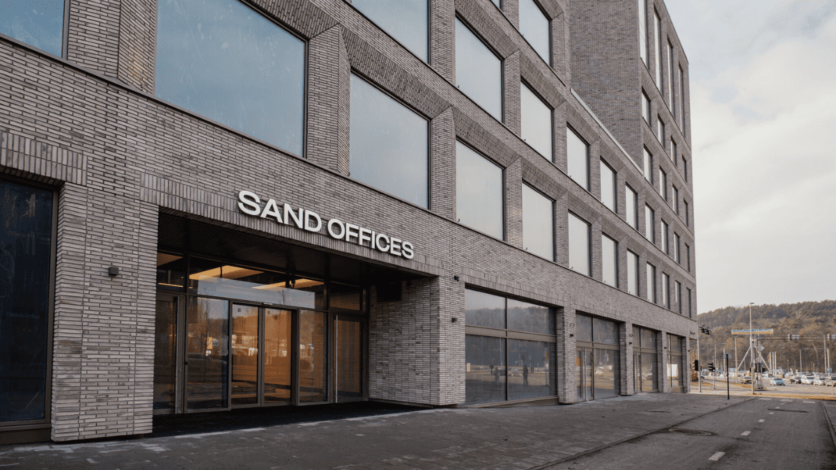 Užbaigtas verslo centras „Sand Offices“ 4