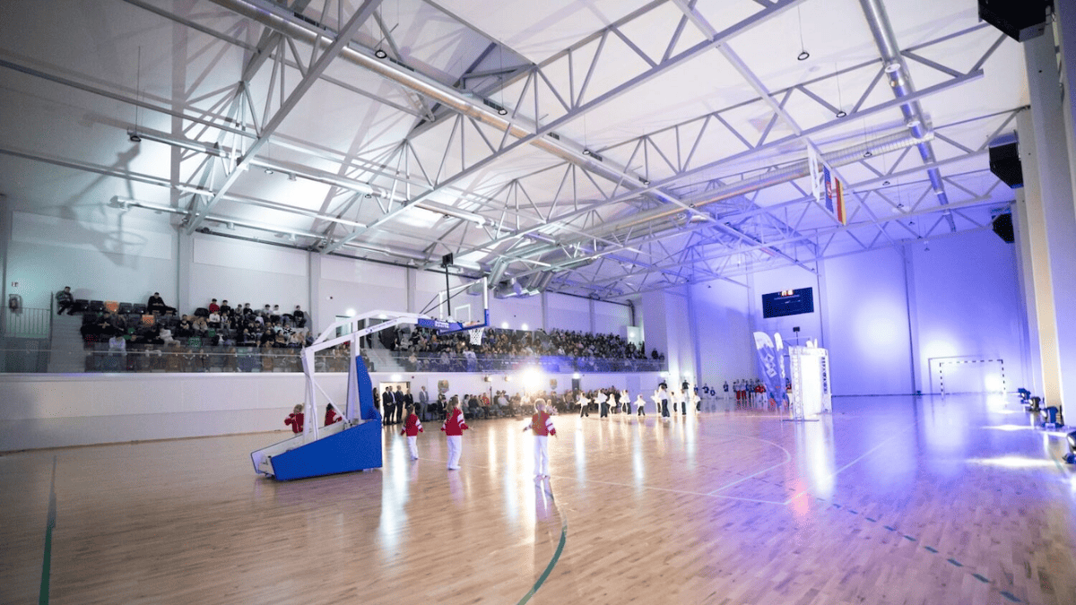 Trakuose atidaryta pirmoji daugiafunkcė sporto salė: bendra projekto vertė – daugiau nei 5 mln. eurų 2