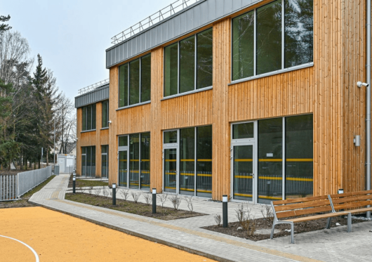 Panevėžyje baigiamas statyti modernus kompleksinių paslaugų centras „Harmonijos miestas“