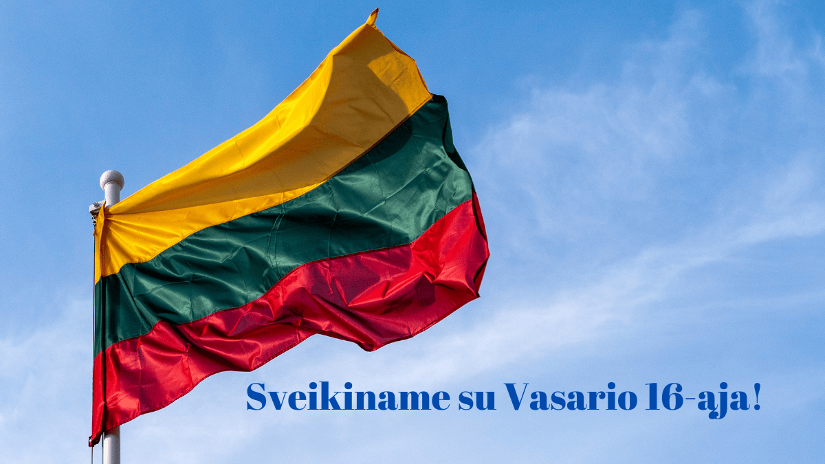 Sveikiname Lietuvos valstybės atkūrimo dienos proga! 1