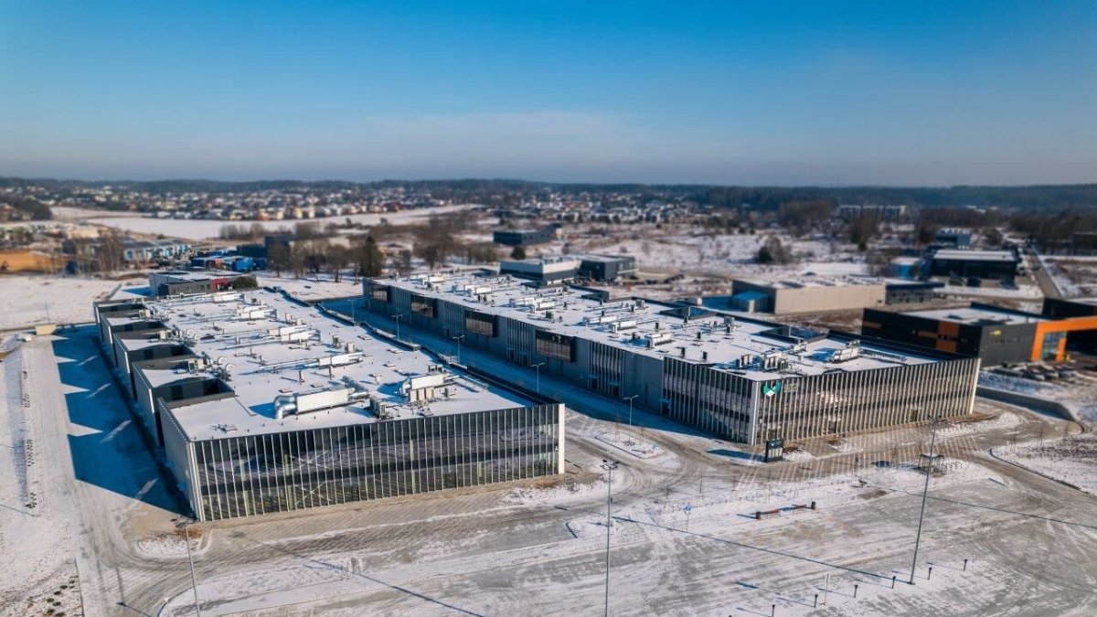 „Darnu Group“ baigė 30 mln. eurų vertės „Vilniaus verslo parko“ statybas šalia Ukmergės gatvės 1