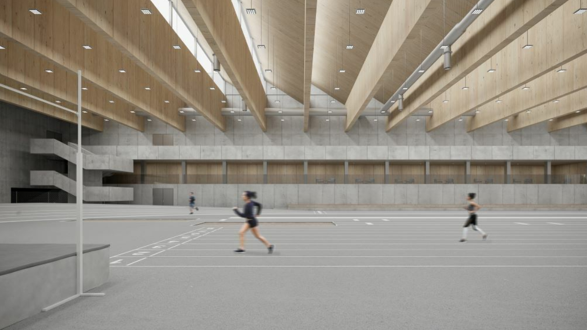 Vilniuje įgyvendinamas naujas projektas - lengvosios atletikos maniežas 3