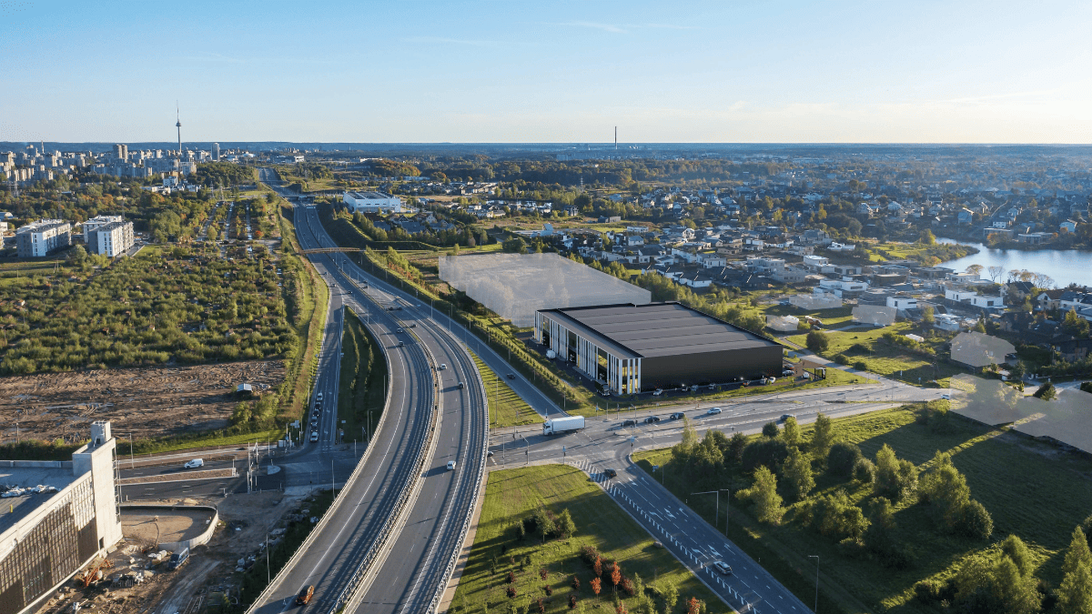 Gautas leidimas statyti daugiafunkcinį verslo patalpų centrą prie Vilniaus aplinkkelio 1