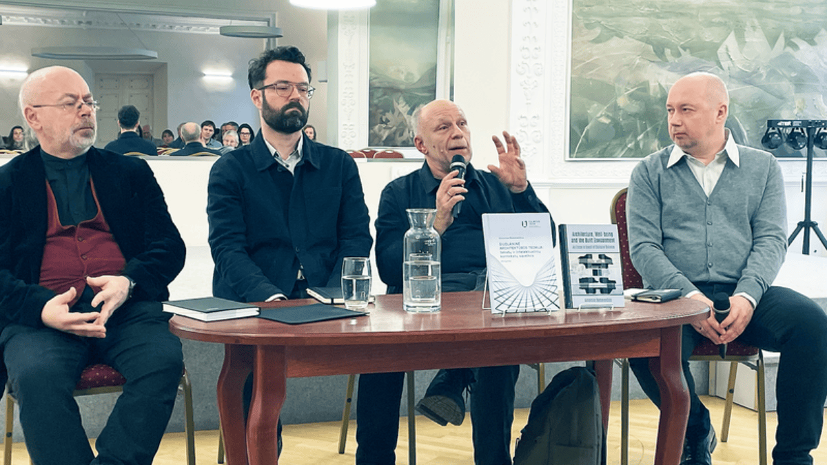 Profesorius dr. A. L. Samalavičius: „Architektūrą mieste reikėtų suvokti kaip orkestrą“ 1