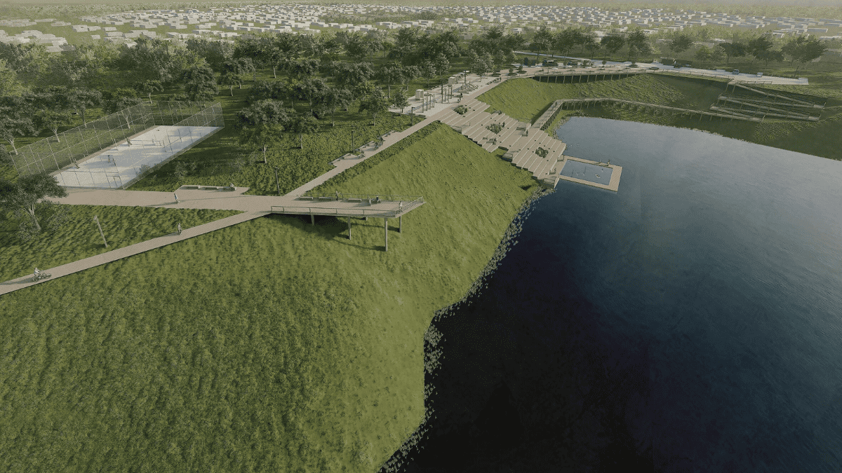 Greta Vaišvydavos karjero įrengs parką: išsiteks ir sporto aikštelės, ir paplūdimys 2