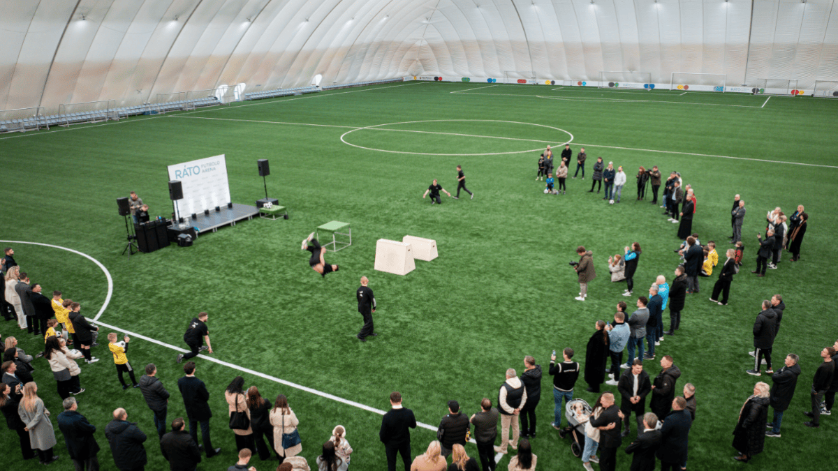 Vilniaus rajone duris atveria RATO futbolo arena 1