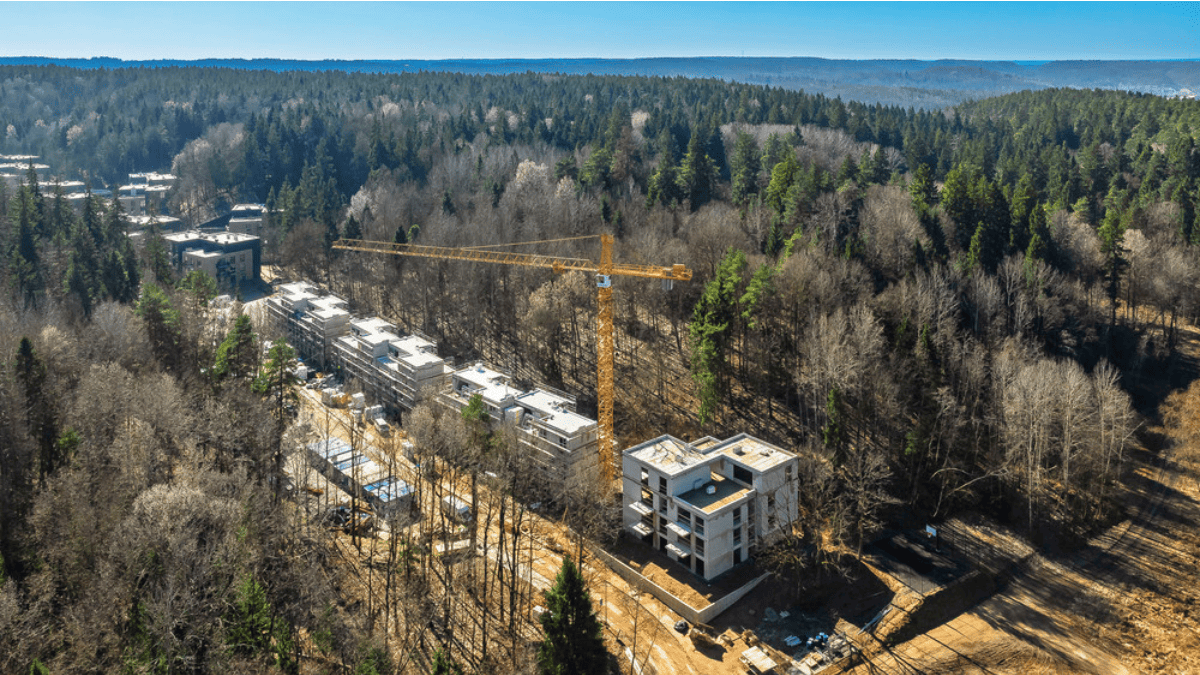 Paskutiniame projekto „Kerų kerai“  etape – 51 butas Vilniaus Burbiškių miške 1