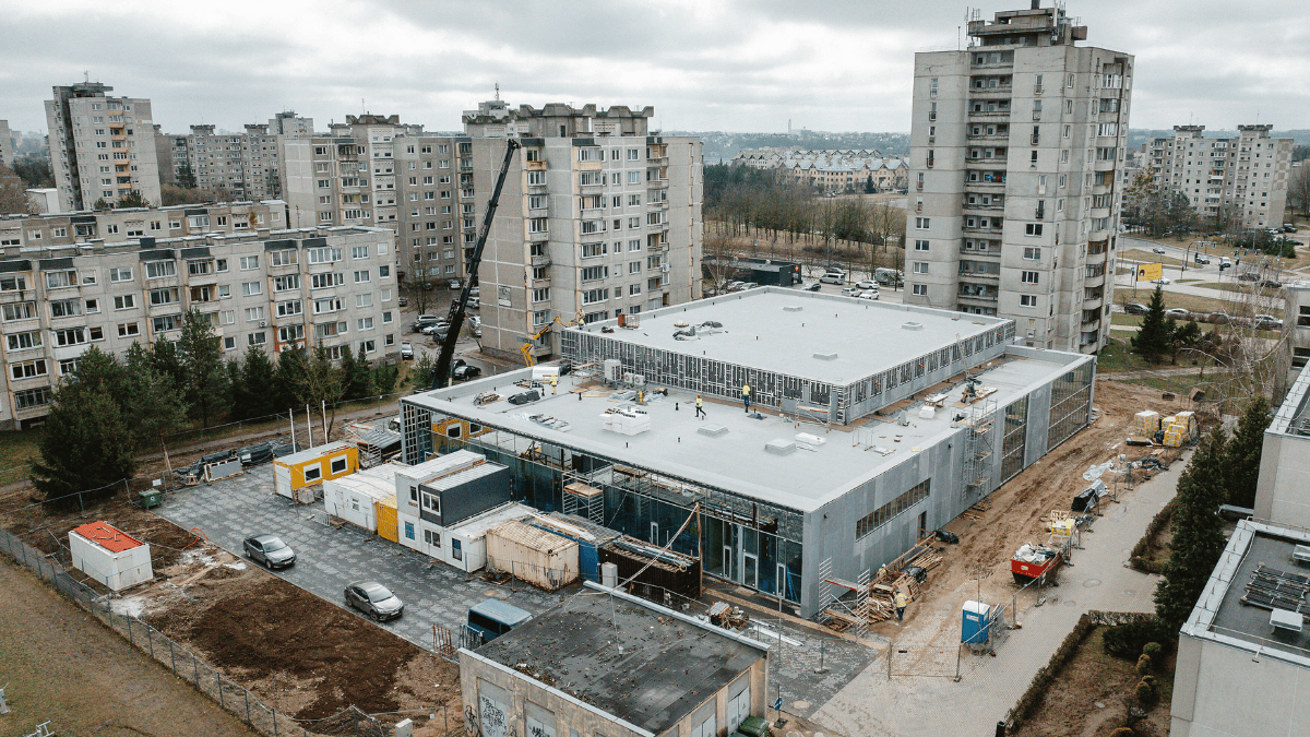 Šilainių baseine atlikta 80 procentų statybos darbų – atidarymas rudenį 3
