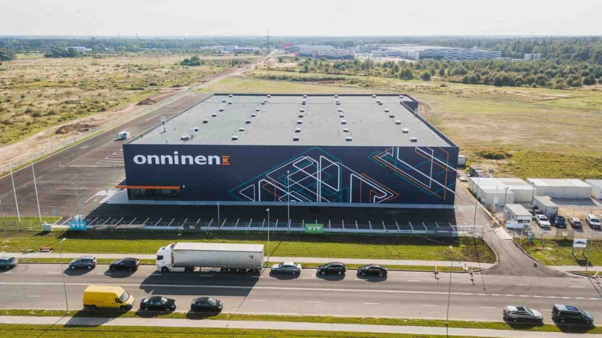 „YIT Lietuva“ baigė statyti 8,8 mln. eurų vertės „Onninen“ logistikos centrą Kauno LEZ 2
