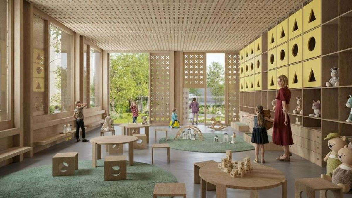 Šešiasdešimties metų senumo darželis Vilniuje keisis neatpažįstamai: išrinkta rekonstrukcijos architektūrinė idėja 2