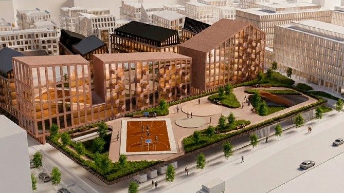 Vilniaus „Banginio“  ambicija – virsti gyvu, žaliu ir bendruomenišku kvartalu 3