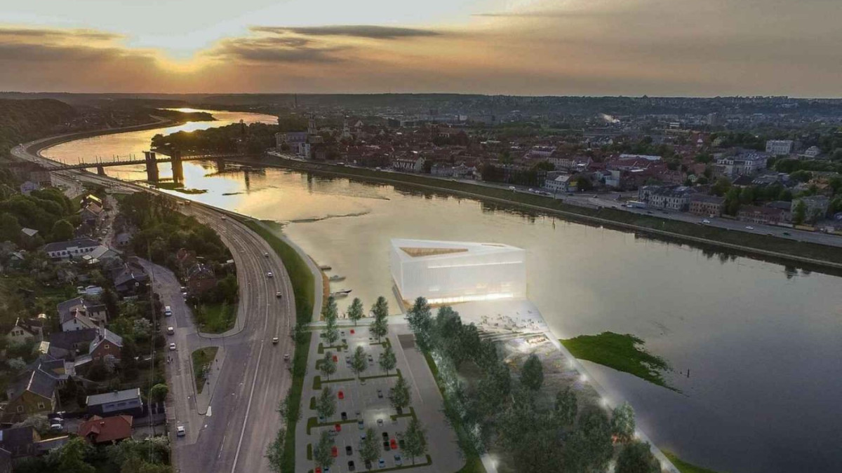 Įsibėgėja M. K. Čiurlionio koncertų centro statyba 3