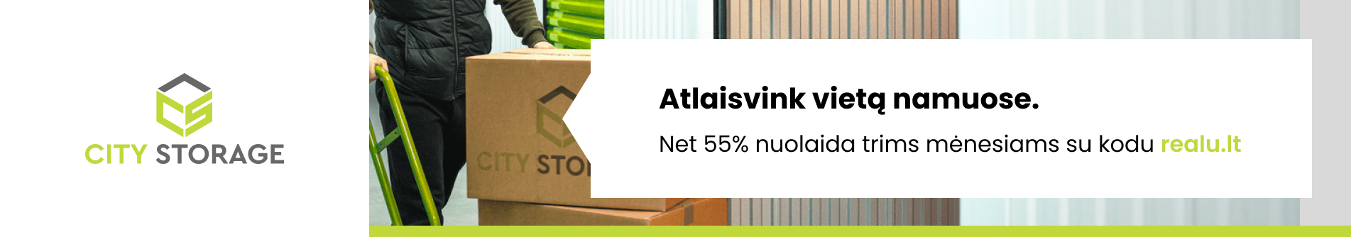 City storage Reklaminiai baneriai