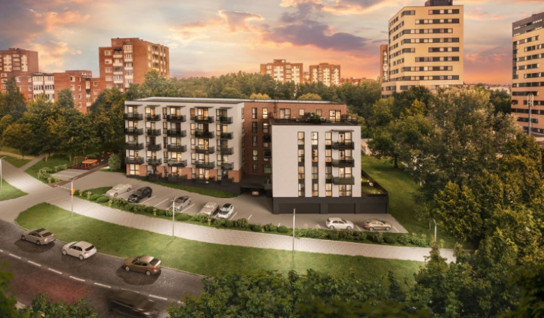 Sostinės Baltupių rajone pradeda kilti naujas daugiabutis „Didlaukio 3“ 1