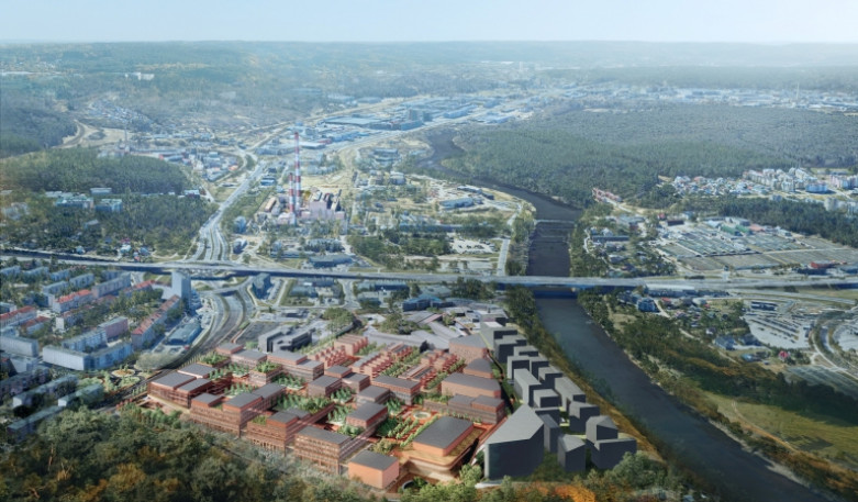 Atnaujinamas konversijos projektas Vilkpėdės rajone Vilniuje: daugiafunkcinio kvartalo „Akropolis Vingis“ statybas planuojama pr 1