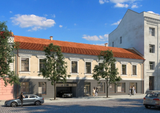 Būsto statytojai atgaivins istorinį pastatą Vilniaus senamiestyje