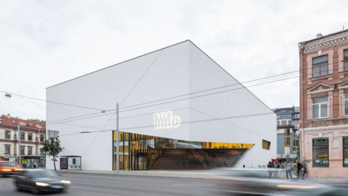 Geriausių Europos fasadų konkurse triumfavo Vilniaus modernaus meno muziejus MO 1