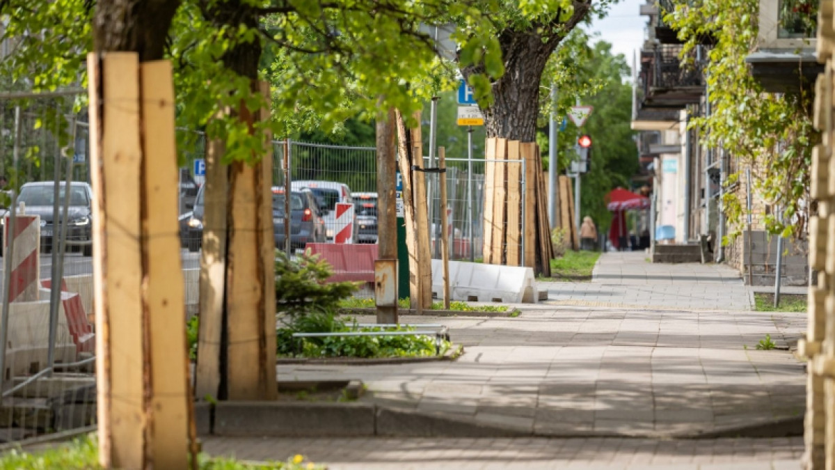 Pokyčiai Algirdo gatvėje: dviračių takai, daugiau želdynų ir jaukumo 1