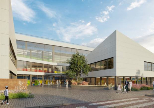 Tarptautinė Amerikos mokykla Vilniuje skelbia naujo pastato statybų pradžią