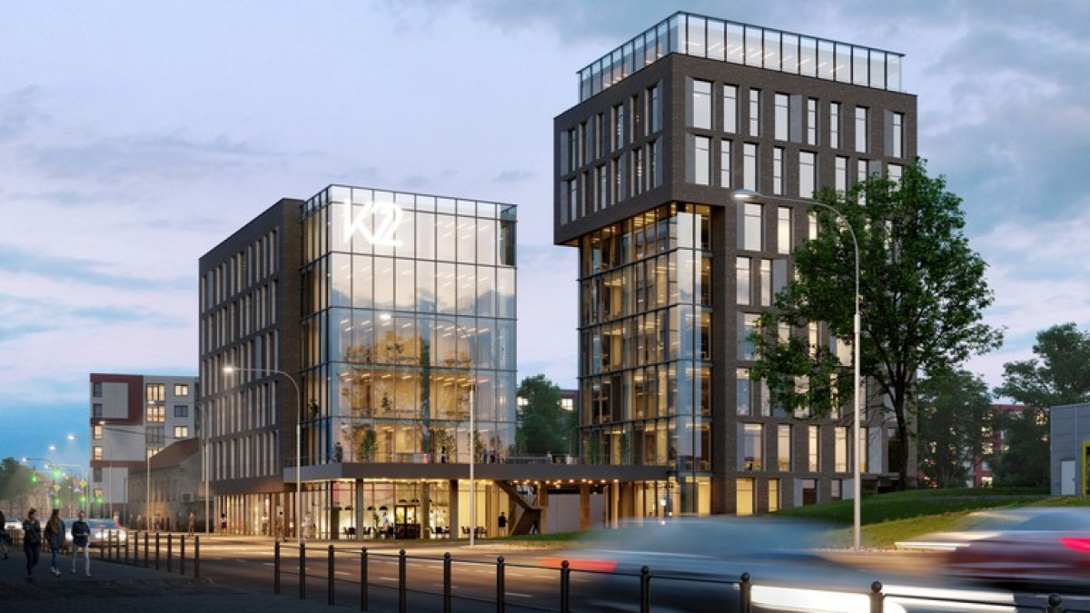 Sostinės Naujamiestyje prasideda modernios architektūros verslo centro „K22“ statybos