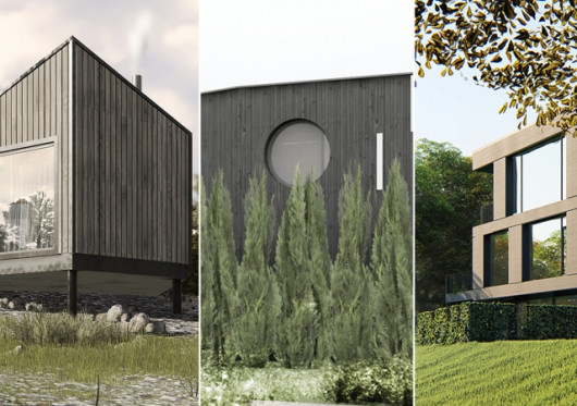Penki išskirtiniai lietuvių architektų individualių namų projektai  ‎‎