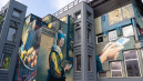 Vilniuje ant biurų sienų atidarytas menininko Algio Kriščiūno įspūdingo dydžio paveikslas 1