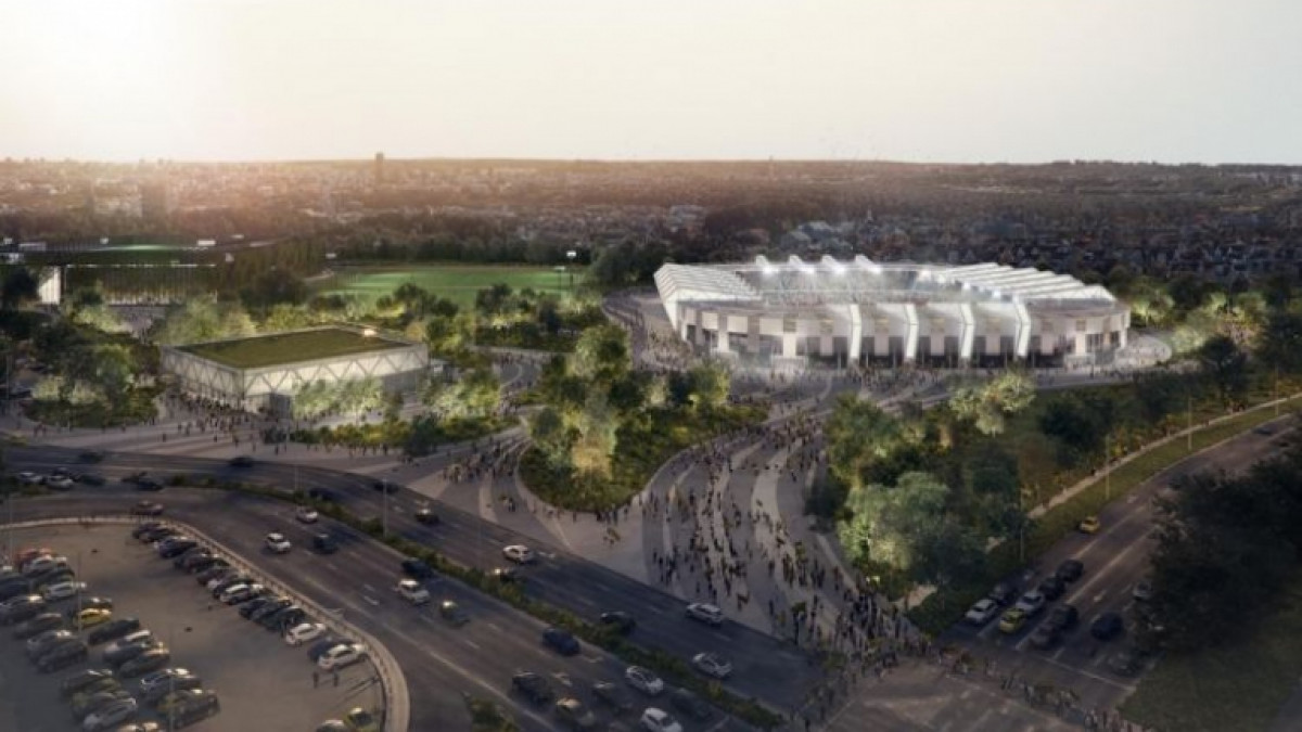 Projektuotojai pristatė Nacionalinio stadiono komplekso projektą 1