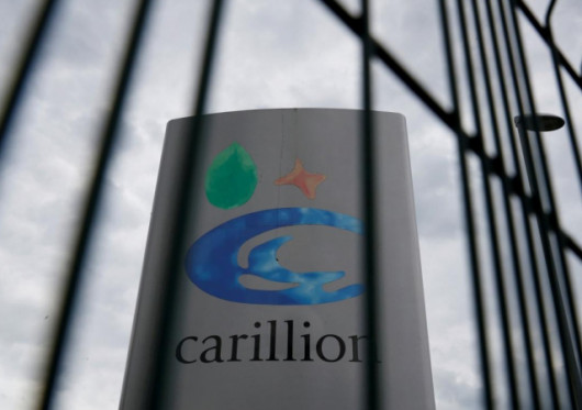 Didžiosios Britanijos statybos bendrovė „Carillion“ likviduoja verslą