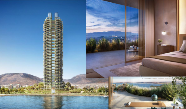 „Riviera Tower“ Elinikone – prabangos, tvarumo ir gamtos simbiozė, nustatanti naują pasaulinį prabangaus būsto standartą 1