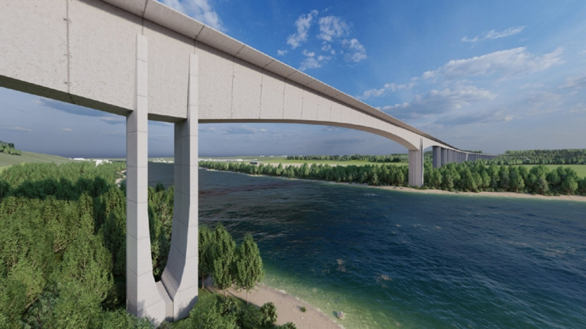 Jonavos rajone iškils įspūdingas inžinerinis statinys – vienas ilgiausių geležinkelio tiltų Baltijos šalyse  ‎‎ 1