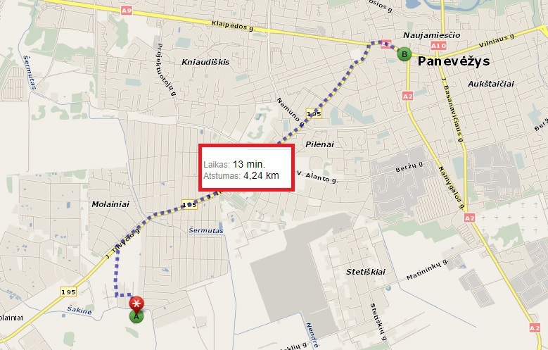 Parduodamas  sklypas Pienių g., Molainiai, Panevėžio m., Panevėžio m. sav., 13 a ploto 2