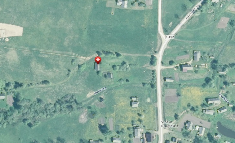 Parduodamas namas Miestelio g., Senojo Daugėliškio k., Ignalinos r. sav., 47.87 m2 ploto, 1 aukštai 4