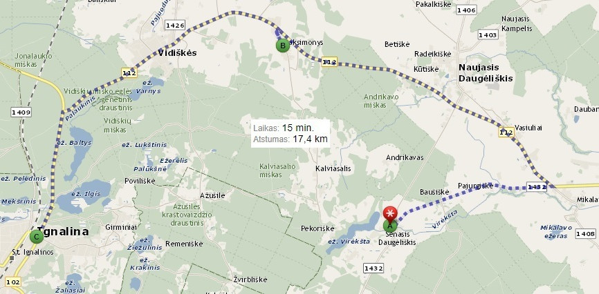 Parduodamas namas Miestelio g., Senojo Daugėliškio k., Ignalinos r. sav., 47.87 m2 ploto, 1 aukštai 6