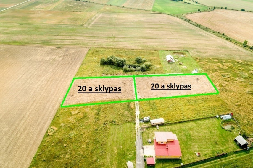 Parduodamas kitos paskirties sklypas Verslininkų g., Vydmantų k., Kretingos r. sav., 20 a ploto 6