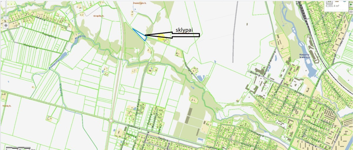 Parduodamas  sklypas Pasmilgio k., Kėdainių r. sav., 50 a ploto 6