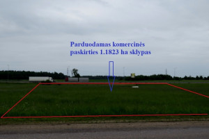 Parduodamas kitos paskirties sklypas Topolių, Rumšiškių mstl., Kaišiadorių r. sav., 118 a ploto 2