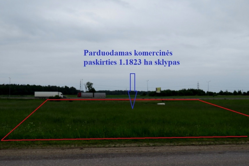 Parduodamas kitos paskirties sklypas Topolių, Rumšiškių mstl., Kaišiadorių r. sav., 118 a ploto 2