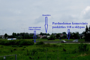 Parduodamas kitos paskirties sklypas Topolių, Rumšiškių mstl., Kaišiadorių r. sav., 118 a ploto 1