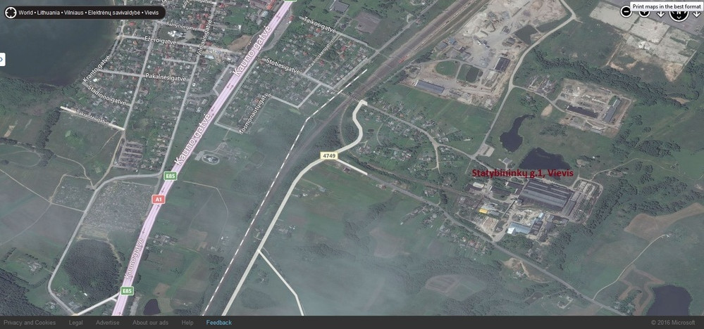 Nuomojamos gamybinės, sandėliavimo patalpos Statybininkų g., Vievio m., Elektrėnų sav., 2300 m2 ploto 4